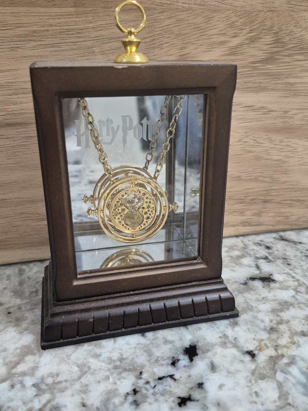 Warner Bros. Gold Time-Turner And Display Case